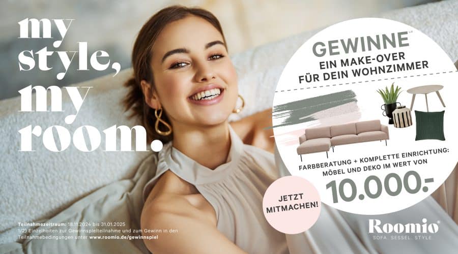 Gewinne ein Make-Over für dein Wohnzimmer!